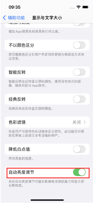 宁国苹果15维修店分享iPhone 15 Pro系列屏幕亮度 