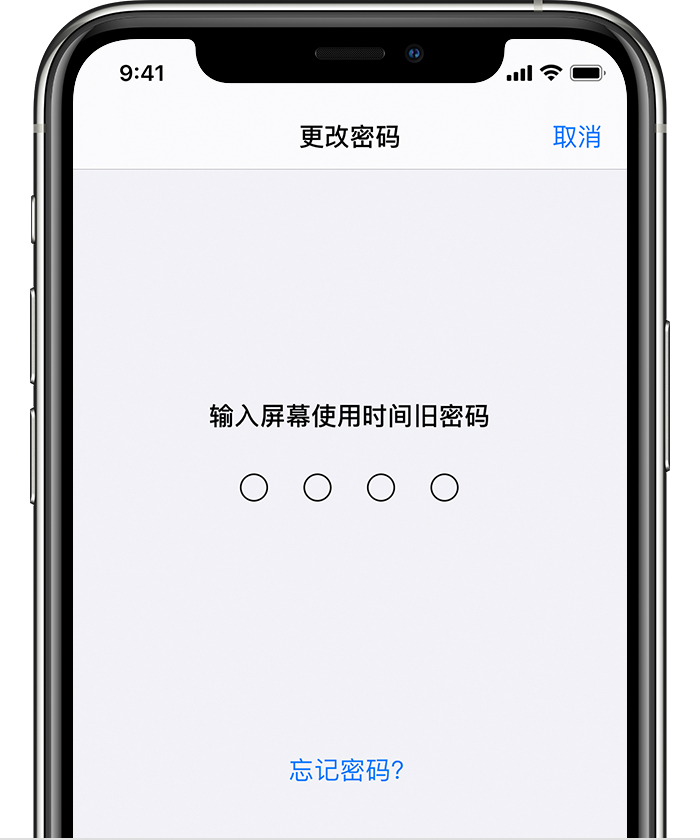 宁国苹果手机维修分享iOS 14 忘记屏幕使用时间密码怎么办 